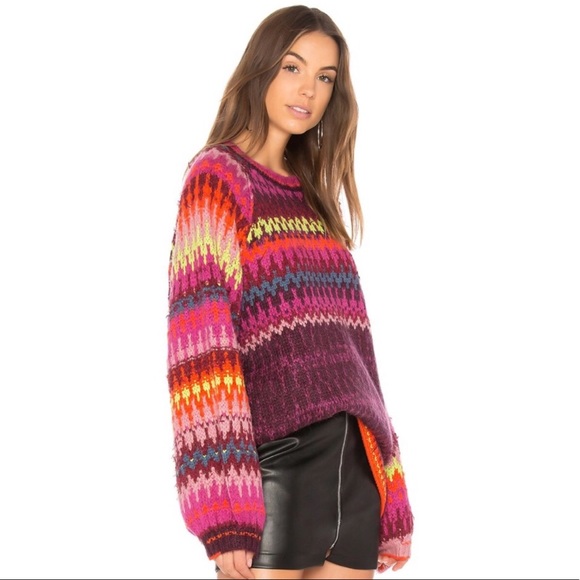 Free People Striped Sweater / Dress - Picture 4 of 4